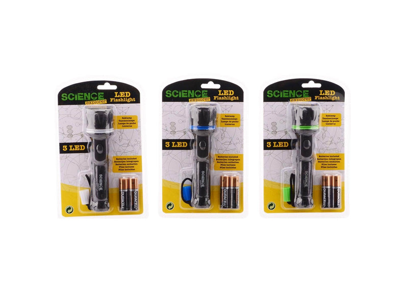 Johntoy Science Explorer Flashlight LED (Assorted)