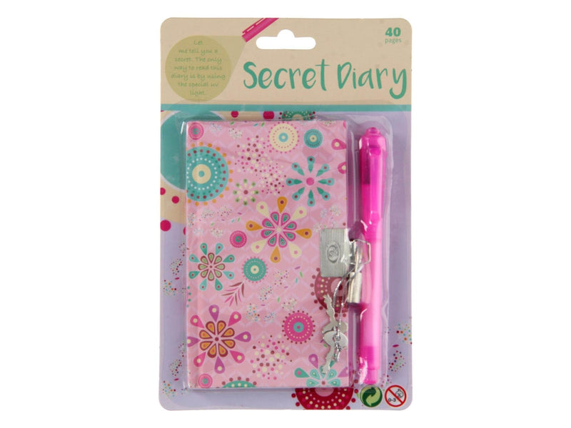 Johntoy Secret Diary with Secret Writing Pen