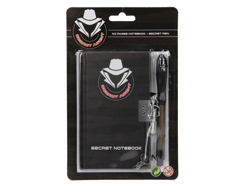 Johntoy Secret Logbook with Secret Writing Pen (Assorted)