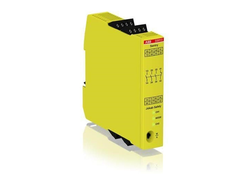 Jokab Safety Safety relay sentry ssr10 24vdc - 3 no + 1 nc - no time delay