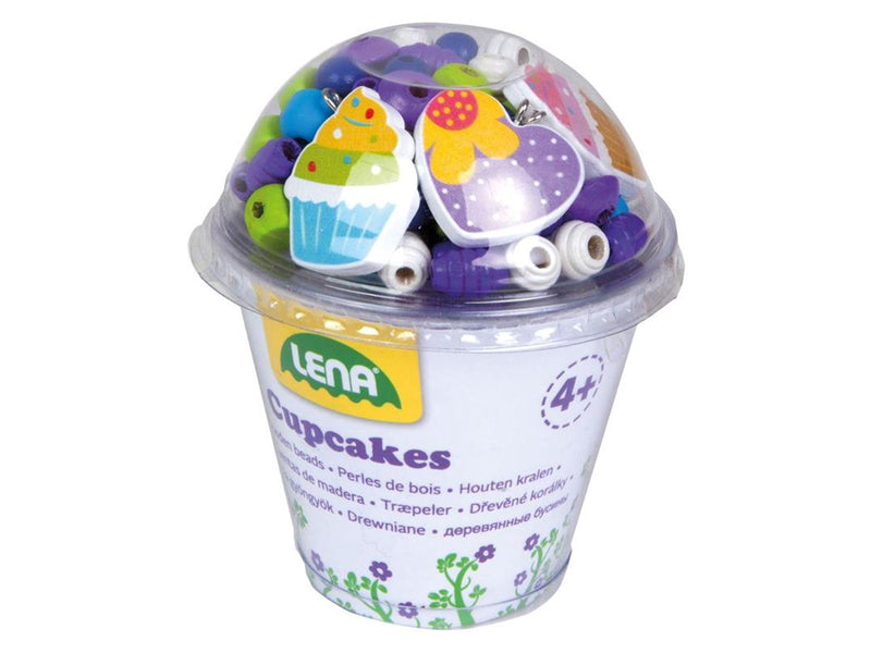 Jono Toys Lena Cupcake Wooden Beads Jewelry Making