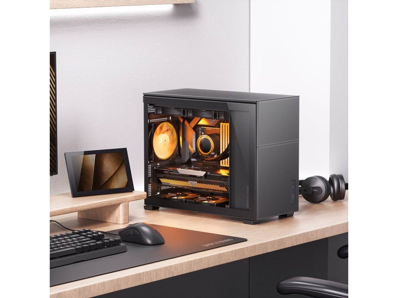 Jonsbo D31 mesh - black - Gehäuse - Minitower - Schwarz