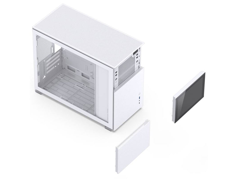 Jonsbo D31 screen - white - Gehäuse - Minitower - Weiß
