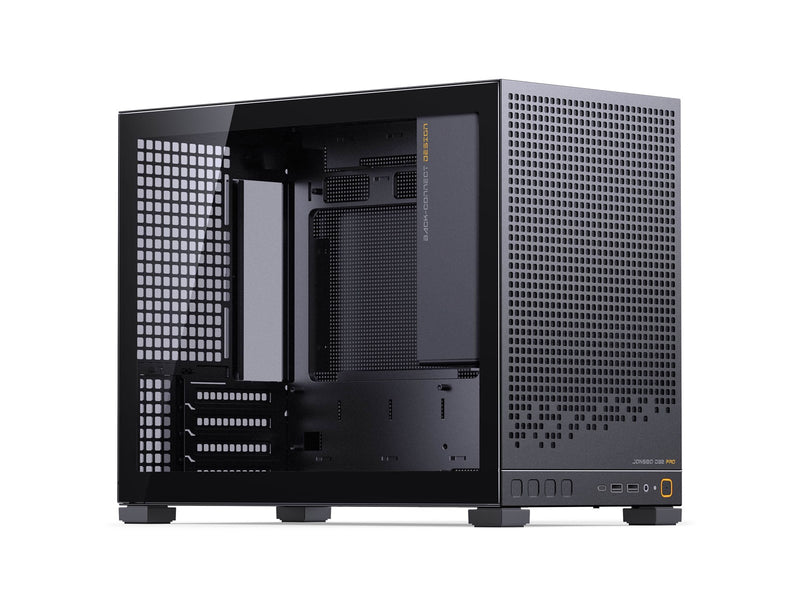 Jonsbo D32 PRO Black - Gehäuse - Miditower - Schwarz