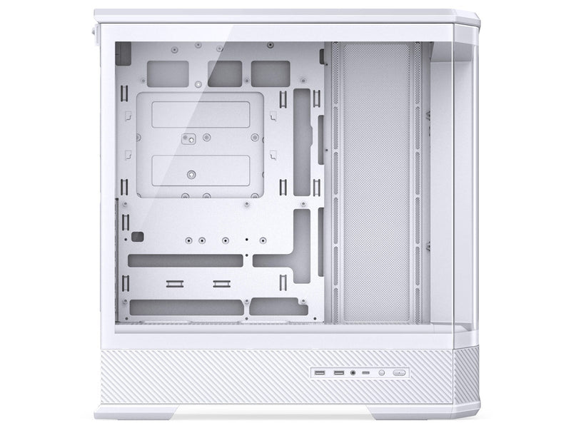 Jonsbo D400 Midi Tower ATX Tempered Glass - whit - Gehäuse