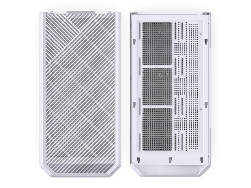 Jonsbo D400 Midi Tower ATX Tempered Glass - whit - Gehäuse