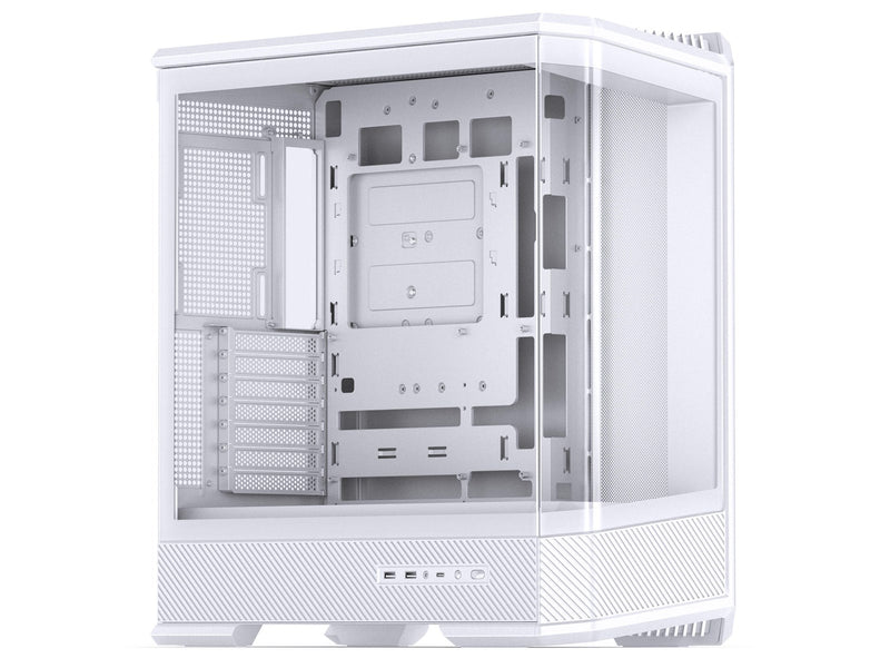 Jonsbo D400 Midi Tower ATX Tempered Glass - whit - Gehäuse