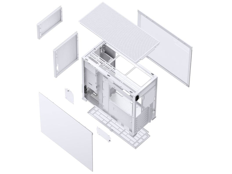 Jonsbo D41 mesh - white - Gehäuse - Miditower - Weiß