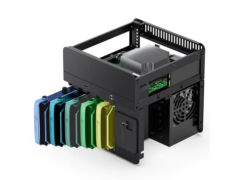Jonsbo N2 Mini-ITX Case - Black - Gehäuse - NAS tower - Schwarz *DEMO*