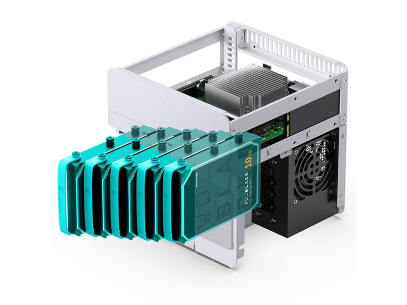 Jonsbo N2 Mini-ITX Case - White - Gehäuse - NAS tower - Weiß