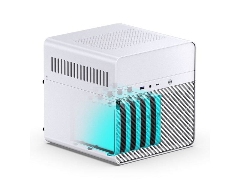 Jonsbo N2 Mini-ITX Case - White - Gehäuse - NAS tower - Weiß