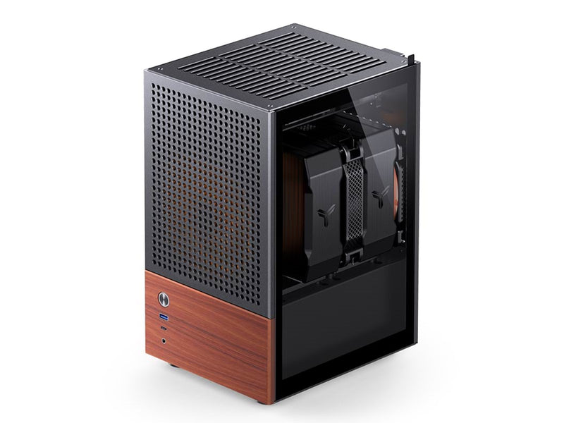 Jonsbo T6 Mini-Tower - Gehäuse - Minitower - Schwarz