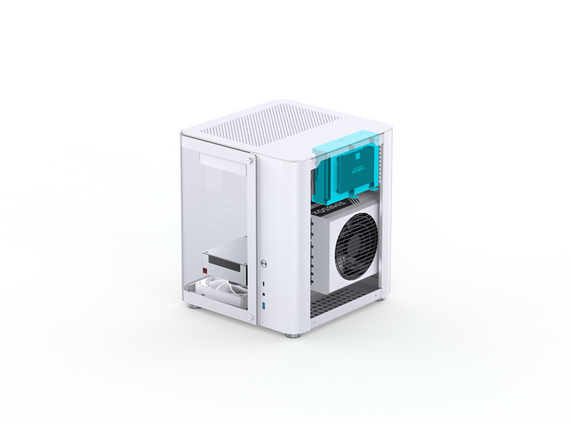 Jonsbo TK-1 2.0 - White - Gehäuse - Minitower - Weiß