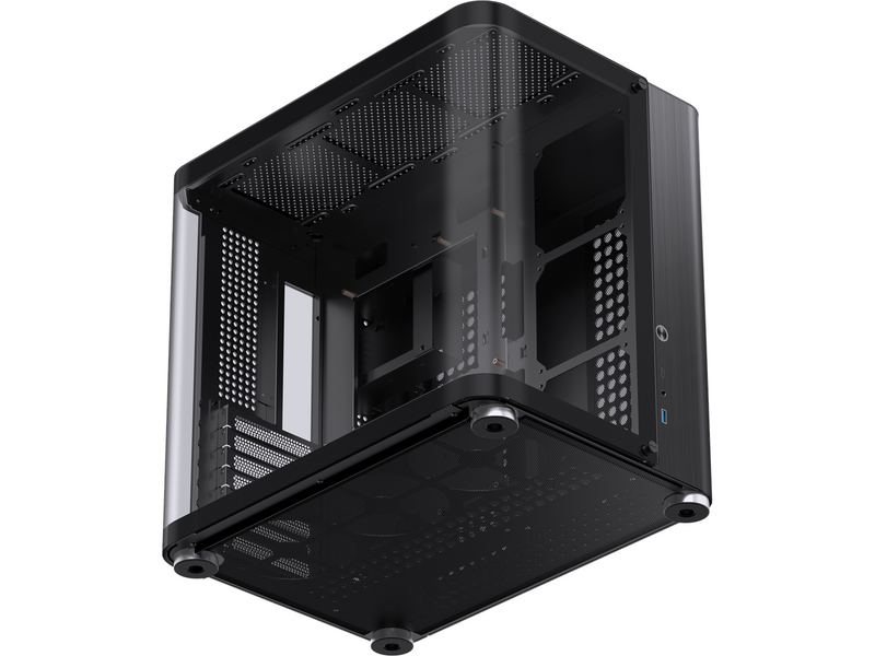 Jonsbo TK-2 2.0 - Black - Gehäuse - Miditower - Schwarz
