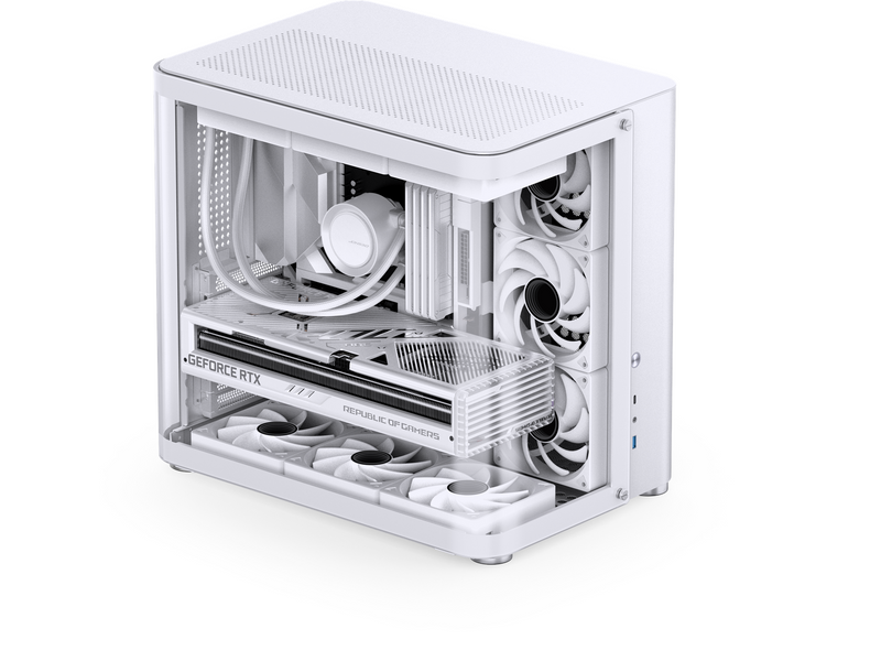 Jonsbo TK-2 2.0 - White - Gehäuse - Miditower - Weiß