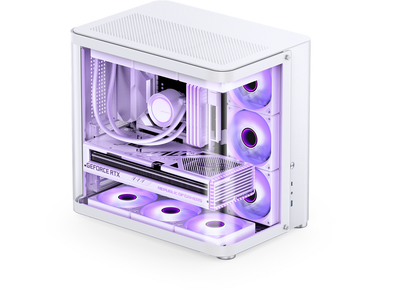 Jonsbo TK-2 2.0 - White - Gehäuse - Miditower - Weiß