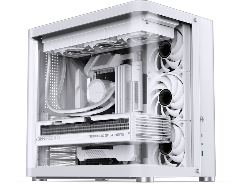 Jonsbo TK-2 2.0 - White - Gehäuse - Miditower - Weiß