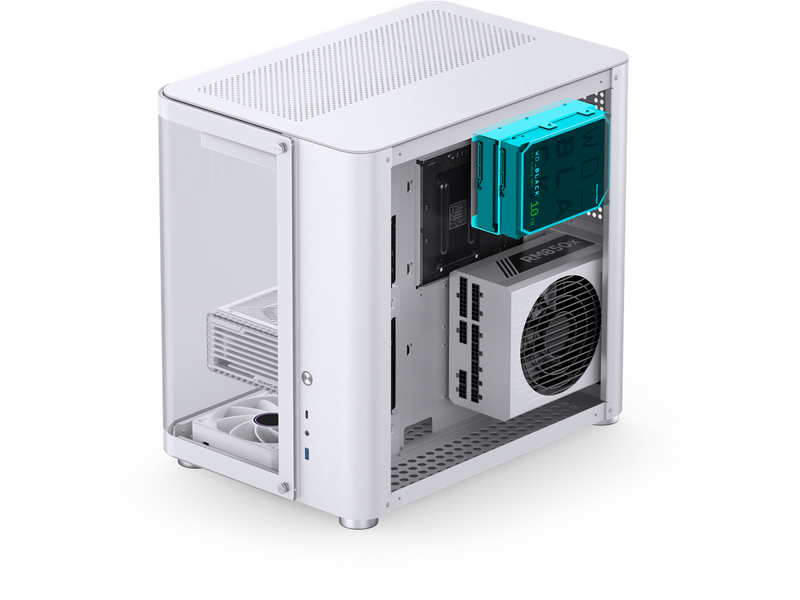 Jonsbo TK-2 2.0 - White - Gehäuse - Miditower - Weiß