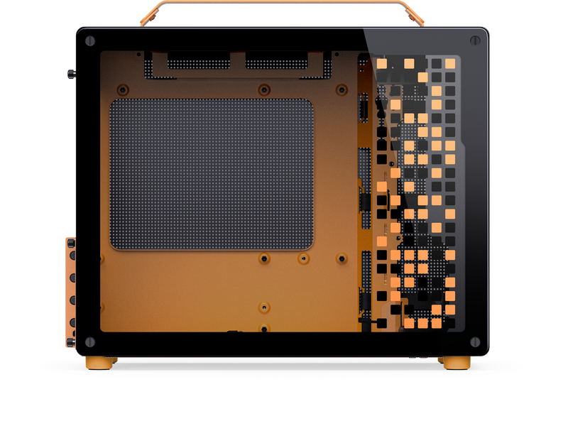 Jonsbo Z20 Black/Orange - Gehäuse - Minitower - Orange