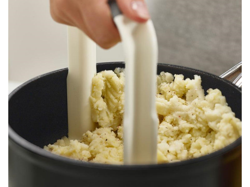 Joseph Joseph Easy-Mash Potato Masher - White