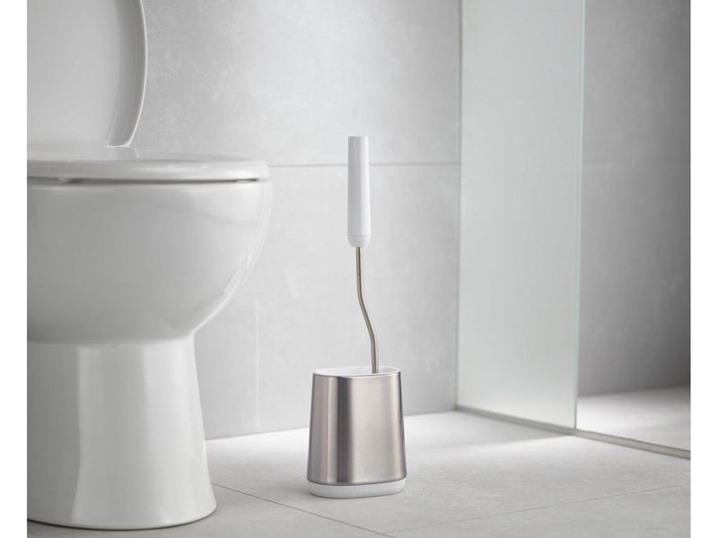 Joseph Joseph Flex Lite Toilet Brush - Steel