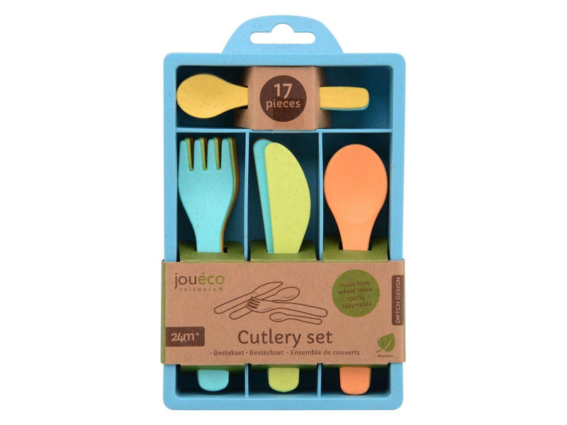 Jouéco Bio Cutlery Set 17 pieces.