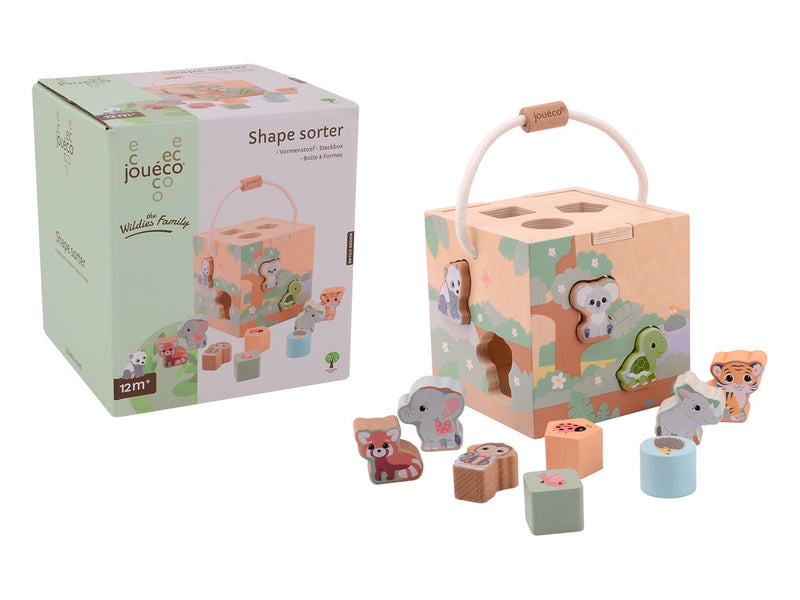 Jouéco The Wildies Family Shape Sorter