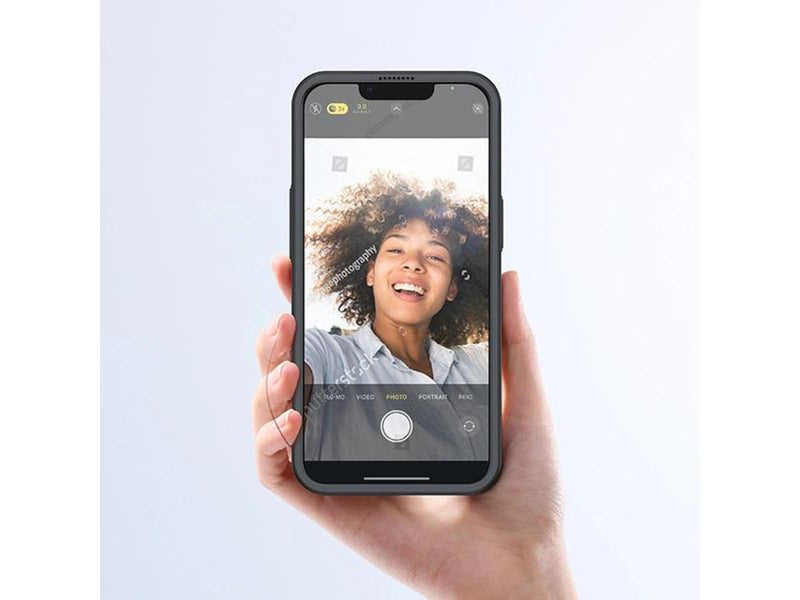 Joyroom 360 Full Case front and back cover for iPhone 13 Pro + tempered glass screen protector black (JR-BP935 black)