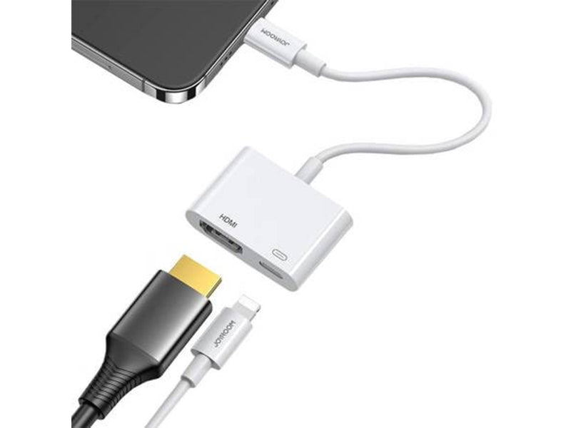Joyroom Adapter Lightning - HDMI  S-H141 (white)