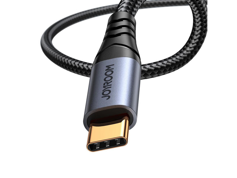 Joyroom Audio Transfer Series SY-A07 Mini Jack 3.5mm/USB-C Cable 1.2m - Black