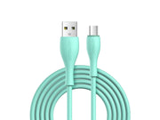 Joyroom Bowling Data Cable S-2030M8 USB-A / micro USB 3A 2m - green