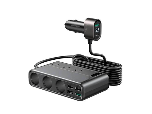 Joyroom Car charger JOYROOM JR-CL06 Multi-Port (black)