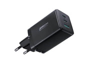 Joyroom Charger GaN Ultra 65W 2C1A Cable C-C  TCG01 (black)