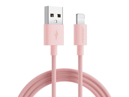 Joyroom Colorful Data Cable S-2030M13 USB-A / Lightning 2.4A 2m - pink