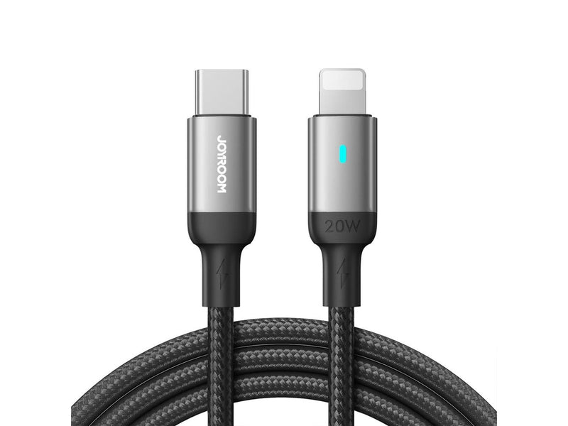 Joyroom Extraordinary Series A10 Lightning / USB-C PD 20W cable 1.2 m - black
