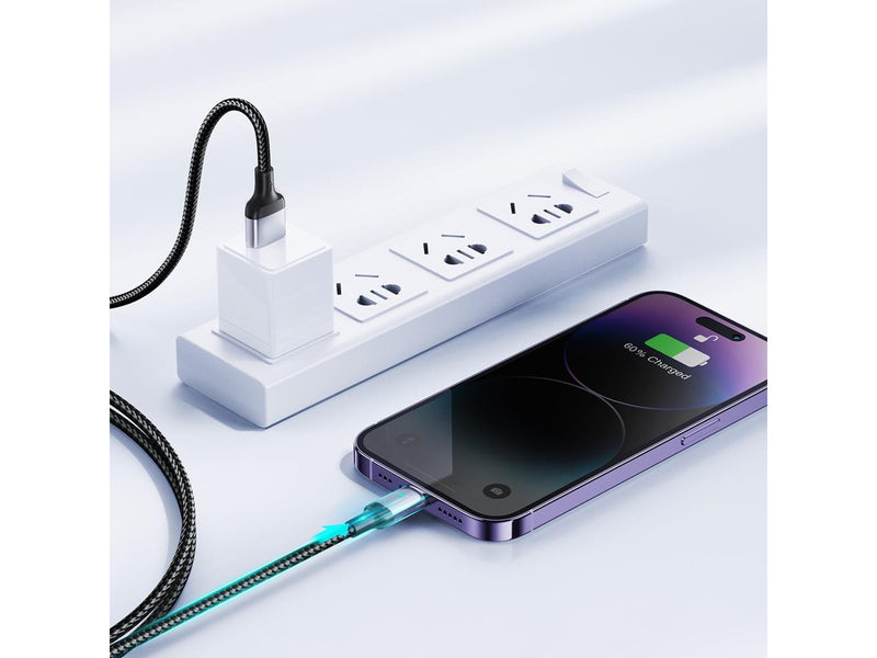 Joyroom Extraordinary Series A10 Lightning / USB-C PD 20W cable 1.2 m - black