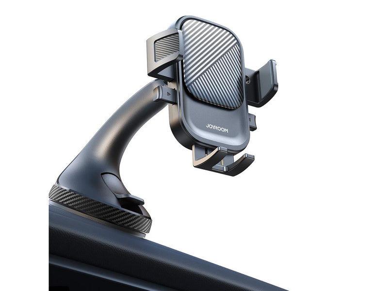Joyroom JR-OK6 clamp phone holder for glass - black