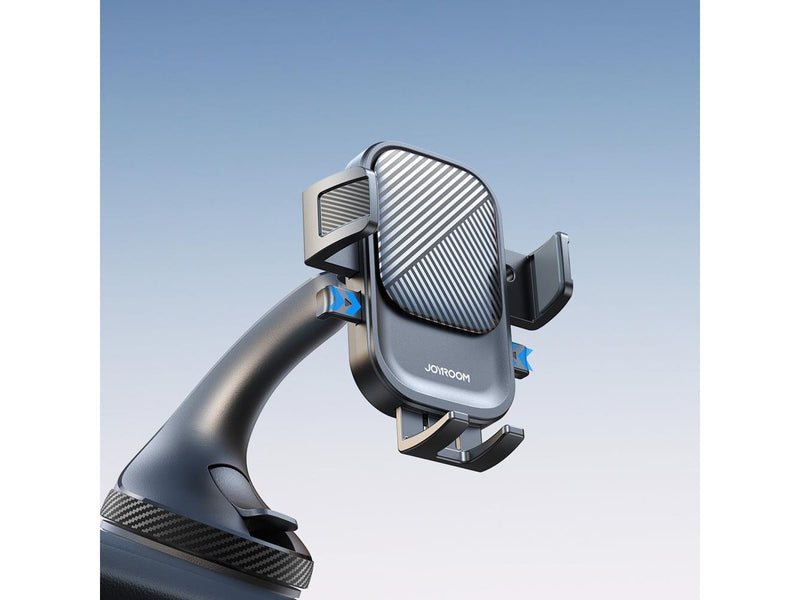 Joyroom JR-OK6 clamp phone holder for glass - black