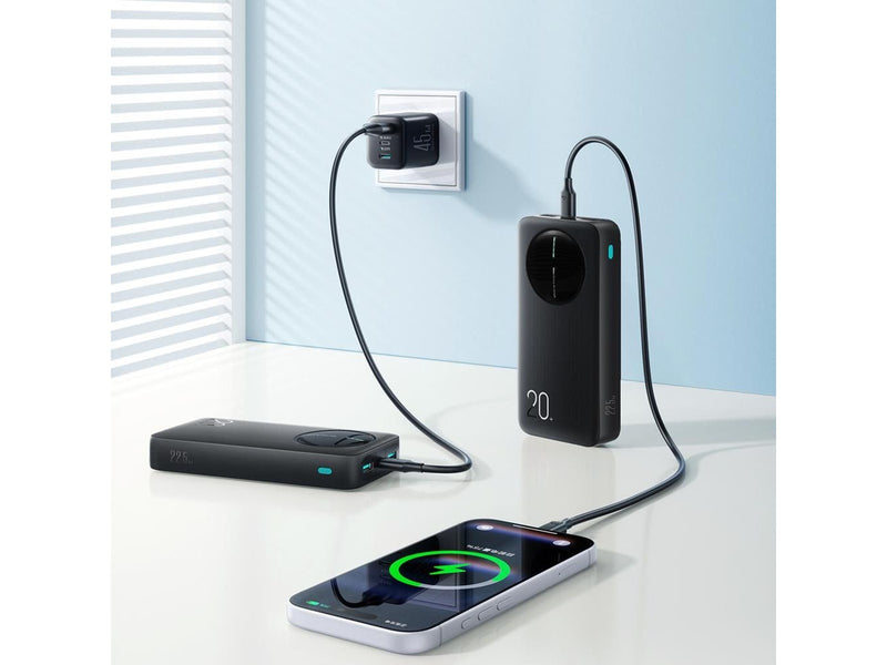 Joyroom JR-PBF14 Pro 22.5W with Digital Display 2x USB-A 1x USB-C - 20000 mAh