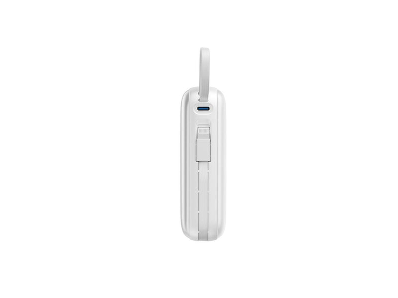 Joyroom JR-PBF29 20000mAh 22.5W Powerbank with Double Cable - White - 20000 mAh