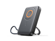 Joyroom JR-PBM02 Powerbank 22.5W 10000mAh 3in1 Magnetic Inductive Compatible with MagSafe with Built-in Cable - Black - 10000 mAh