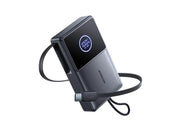 Joyroom JR-PR1 10000mAh 22.5W Powerbank with Built-in Retractable USB-C Cable - Black - 10000 mAh