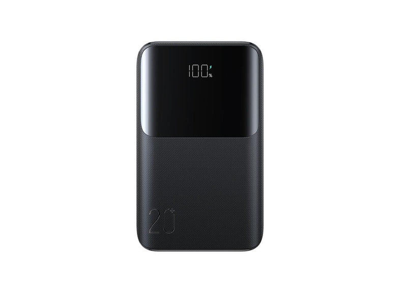 Joyroom JR-QP192 Star Series Mini 20000mAh 22.5W Powerbank with Digital Display - Black - 20000 mAh