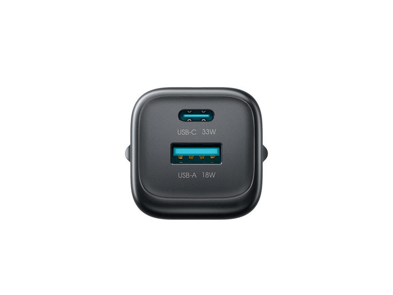 Joyroom JR-TG7 33W USB-A + USB-C Wall Charger - Black
