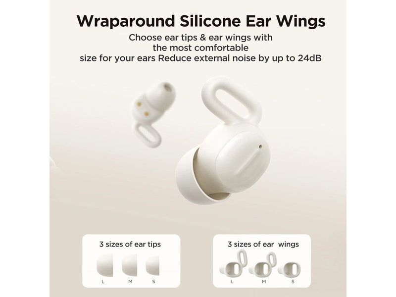 Joyroom JR-TS1 Cozydots Series Wireless TWS Headphones for Sleeping ANC Bluetooth 5.3 - Black
