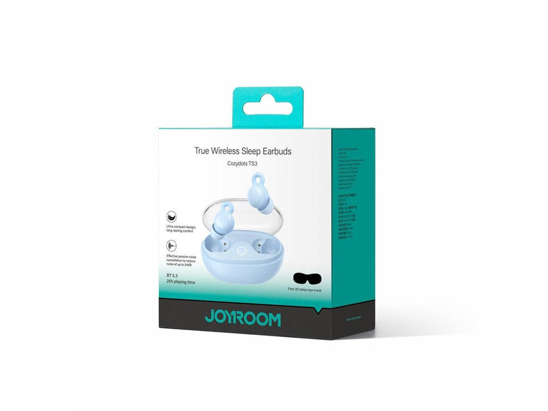 Joyroom JR-TS3 wireless in-ear headphones for sleeping - blue