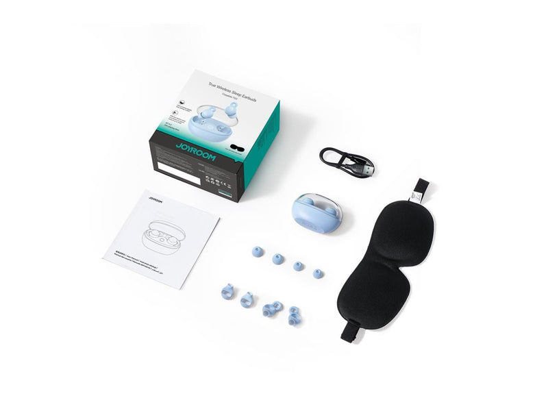 Joyroom JR-TS3 wireless in-ear headphones for sleeping - blue