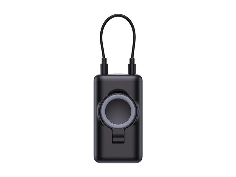 Joyroom JR-W13 5000mAh Wireless Power Bank for Apple Watch + USB-C and Lightning – Black - 5000 mAh