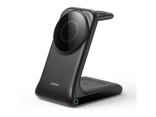 Joyroom JR-W15 Wireless Charger 3 in 1 Charging Station with MagSafe - Black