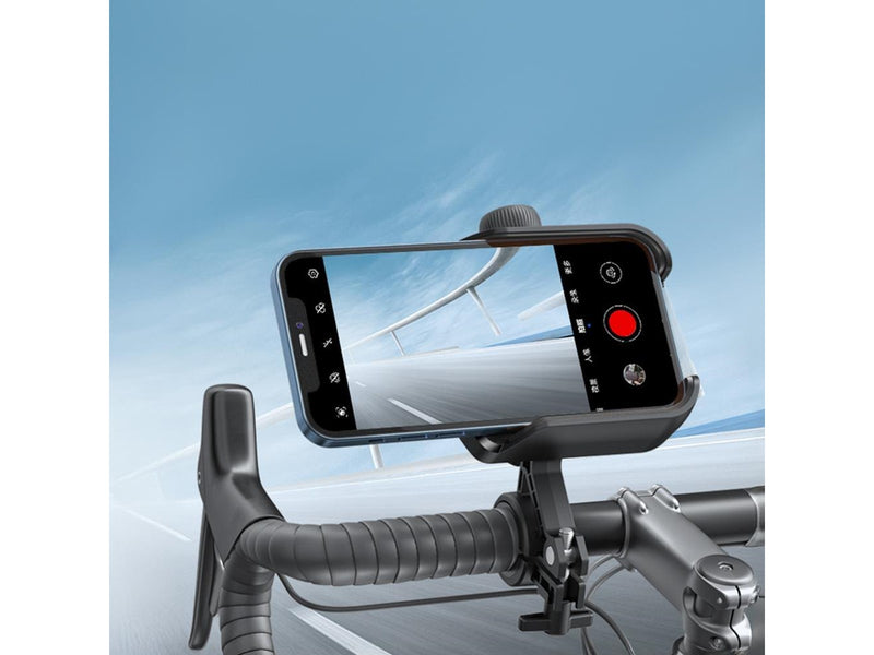 Joyroom JR-ZS431 phone holder for bike motorcycle scooter - black